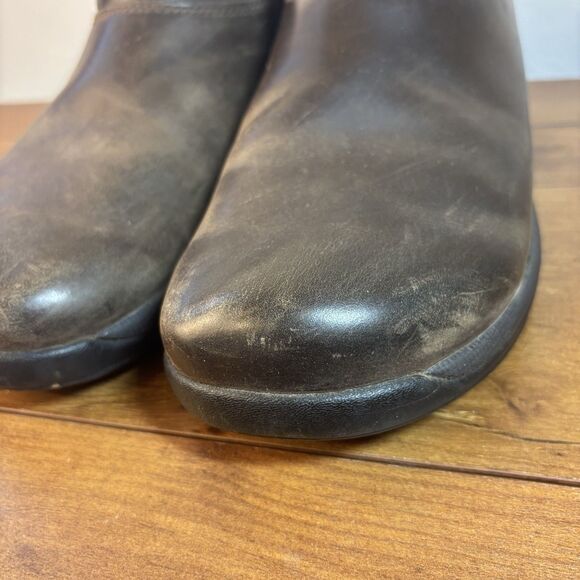 Dansko Wynn Clogs Loafers Shoes Mens 11.5-12 US 45 EU Brown Leather Slip On main image 11